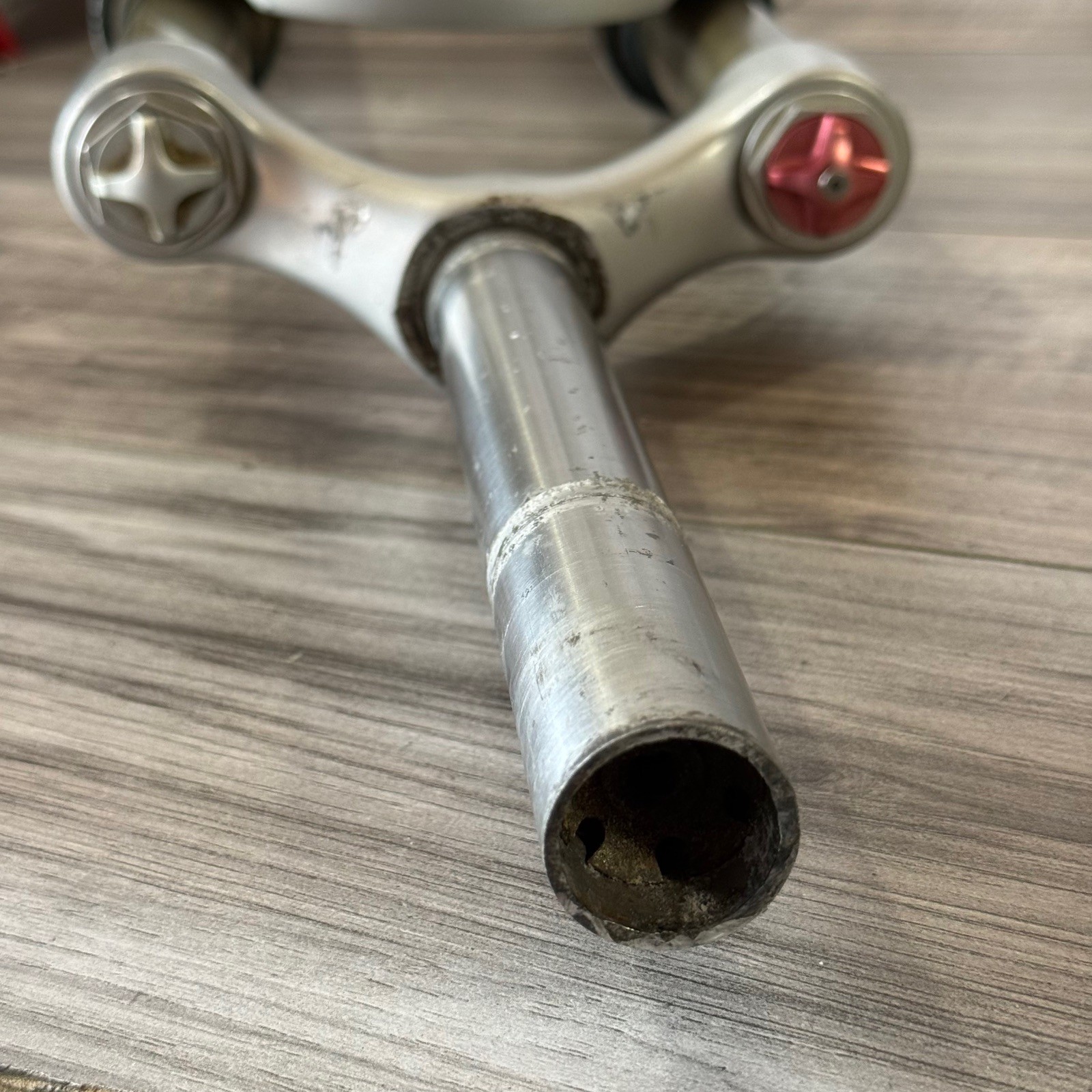 Fox 32 F100X Suspension Fork 1 1/8 Disc 190 Non-Taper Straight Steerer