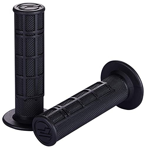 7/8» ATV Grips Universal Handlebar Grips Soft Rubber Motorcycle Grip for Black