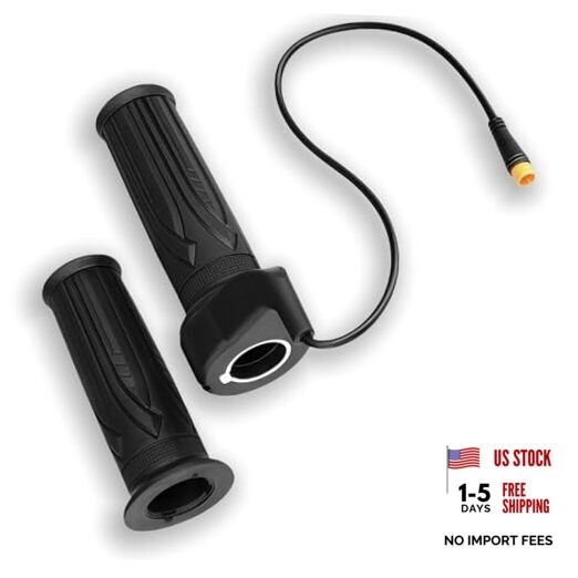 Full Twist Throttle for Ridstar Q20 E-Bike & E-Scooter, 22.2mm 3pin | 12V-72V