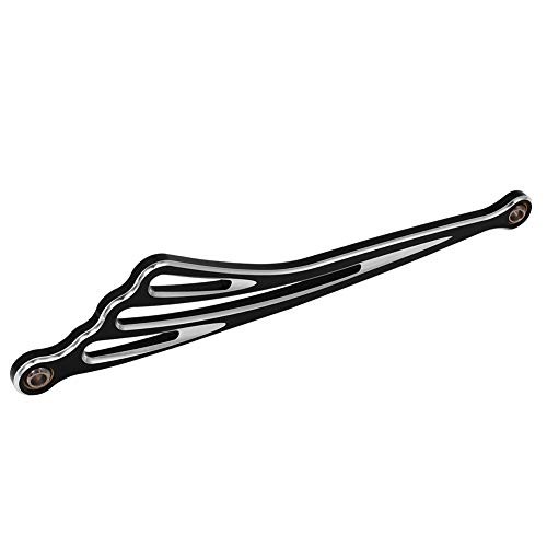 CNC Gear Wing Shift Linkage Shifter for Harley Touring Street Glide Road Black