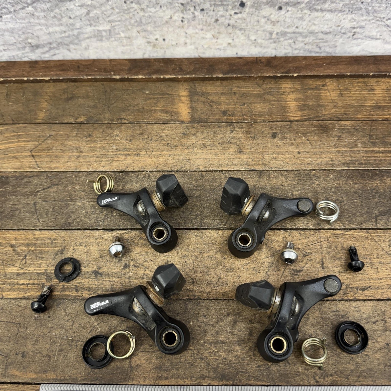 Vintage Shimano Deore LX BR-M550 Cantilever Brakes Set Black F/R MTB PARTS