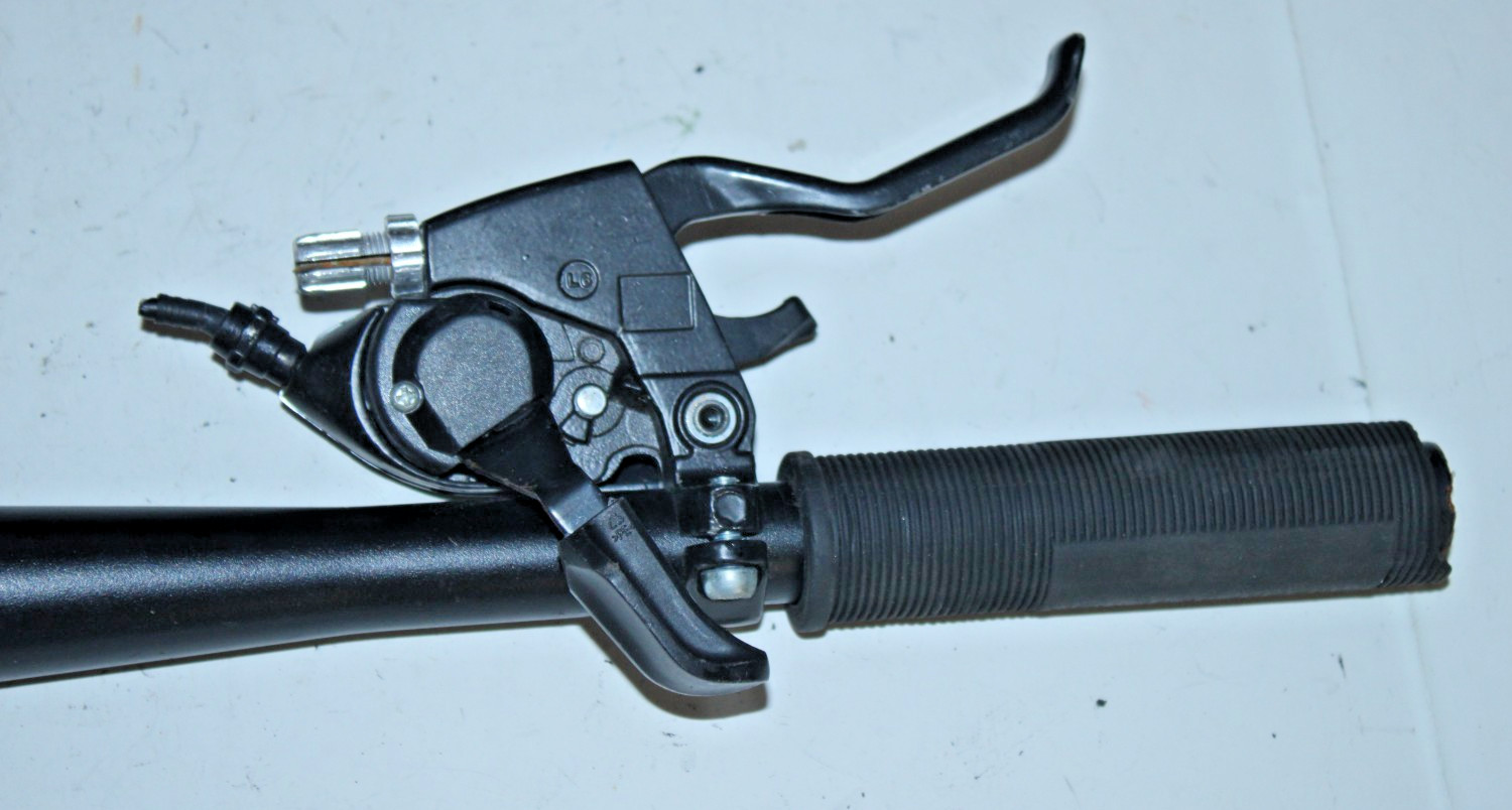 BT HMTB Flat Bar Handlebar 31.8mm 62cm Black Shimano 3x8S Shifter Brake Levers ~