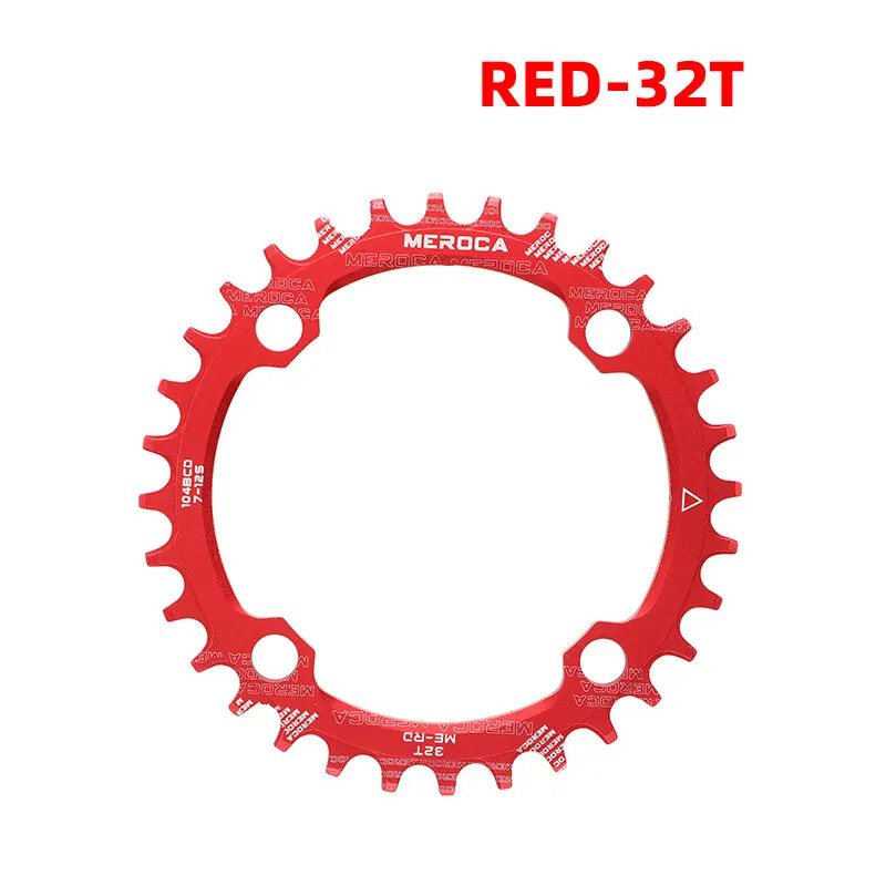 104BCD Mountain Bike Chainring 32T 34T 36T 38T Bicycle Crankset Tooth Chainwheel