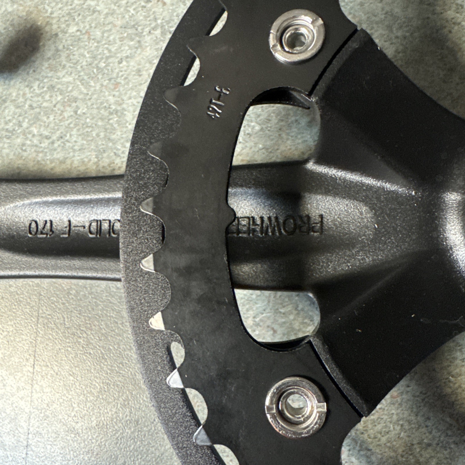 Prowheel Forged Chariot 170mm Black