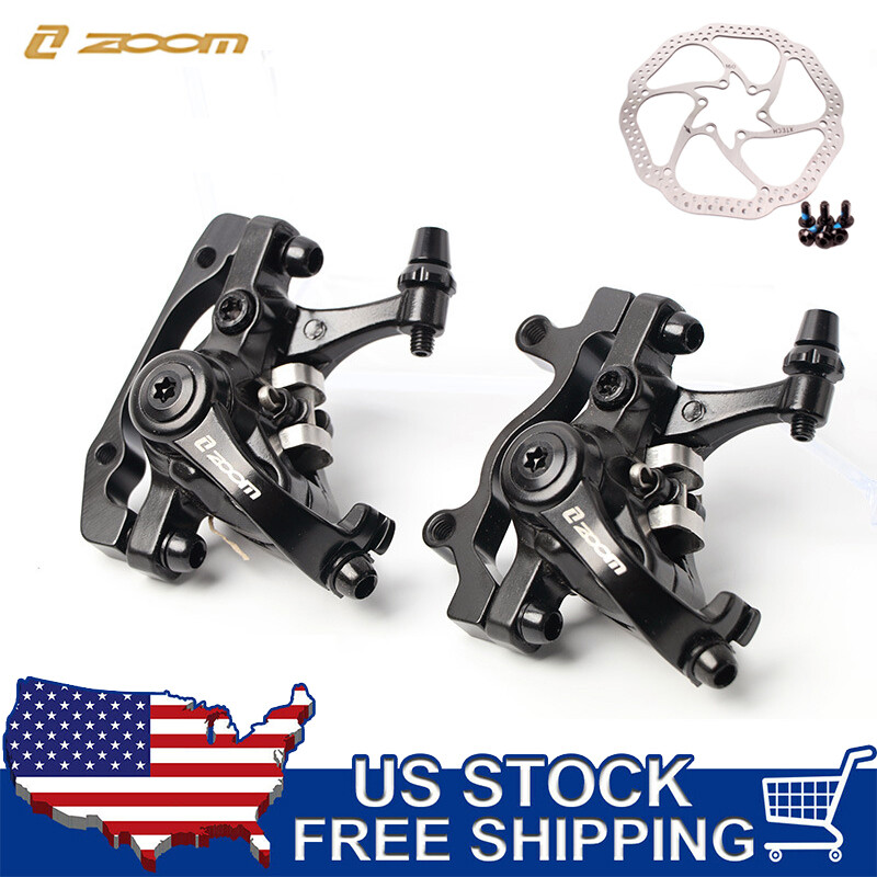 ZOOM DB680 Double Driver Disc Brake IS/PM 160mm Mountain Bike Mechanical Caliper