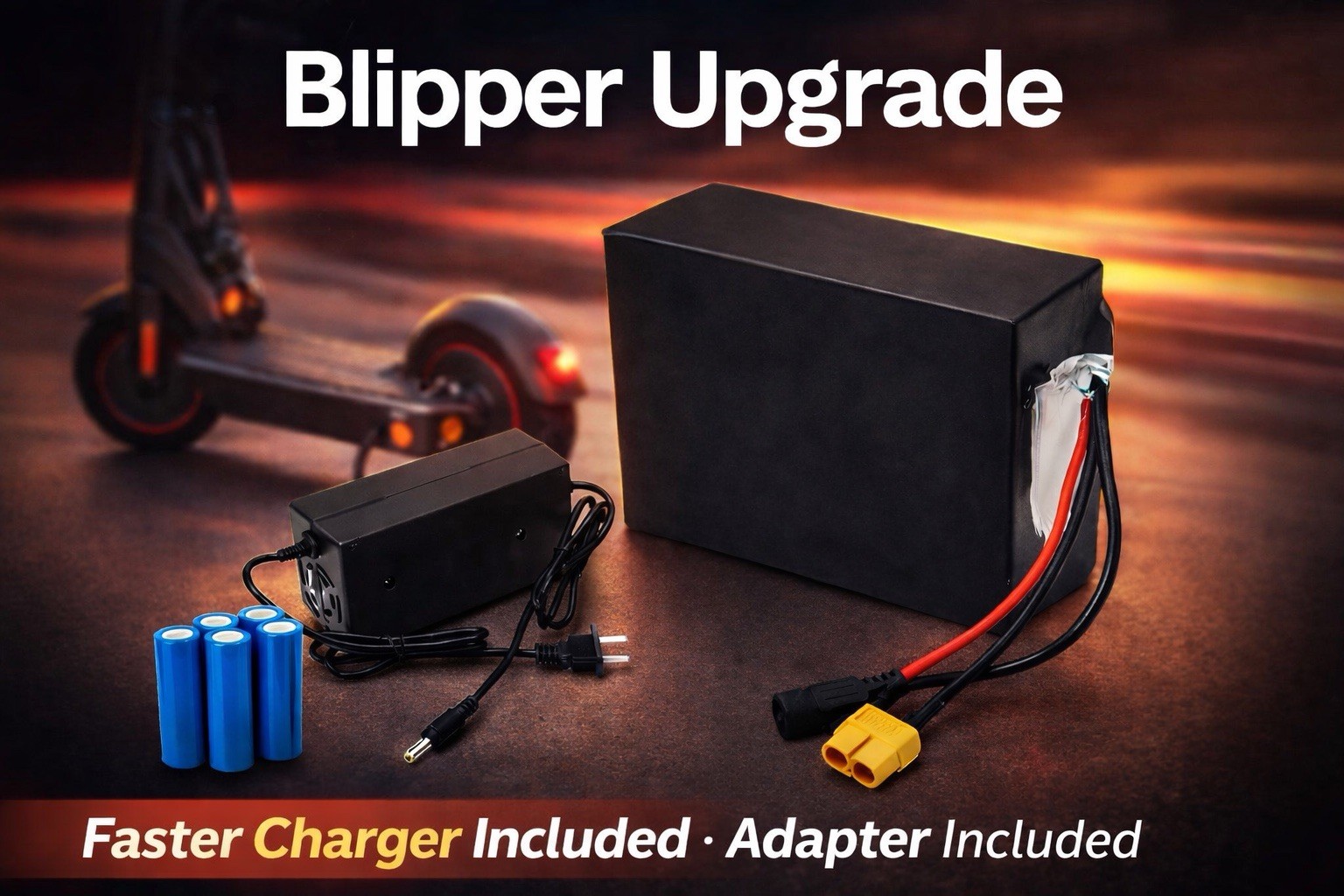 Replacement Battery for Droyd Blipper – UPGRADED LITHIUM ION PACK *+30% RANGE*
