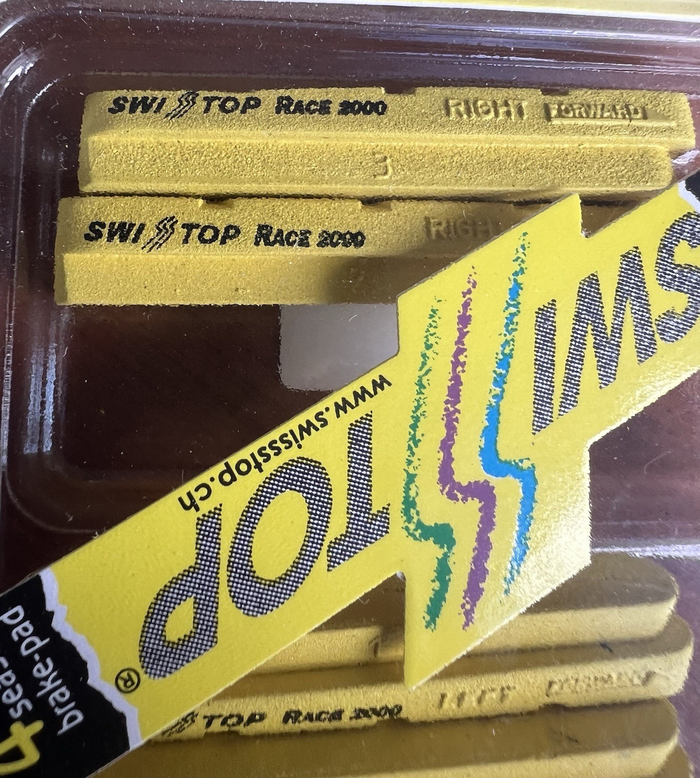 SwissStop Race 2000 (Pro) Yellow Brake Pads – Campagnolo 10 Speed/Zero Gravity