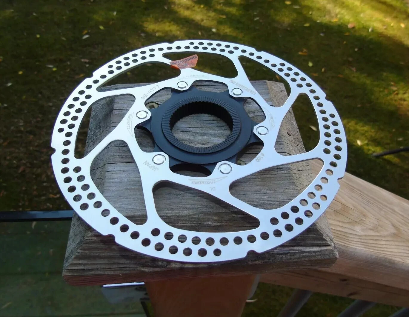 Genuine Nos Shimano XT Disc Brake Rotor, Center Lock, 160mm, SM-RT77, Brand New