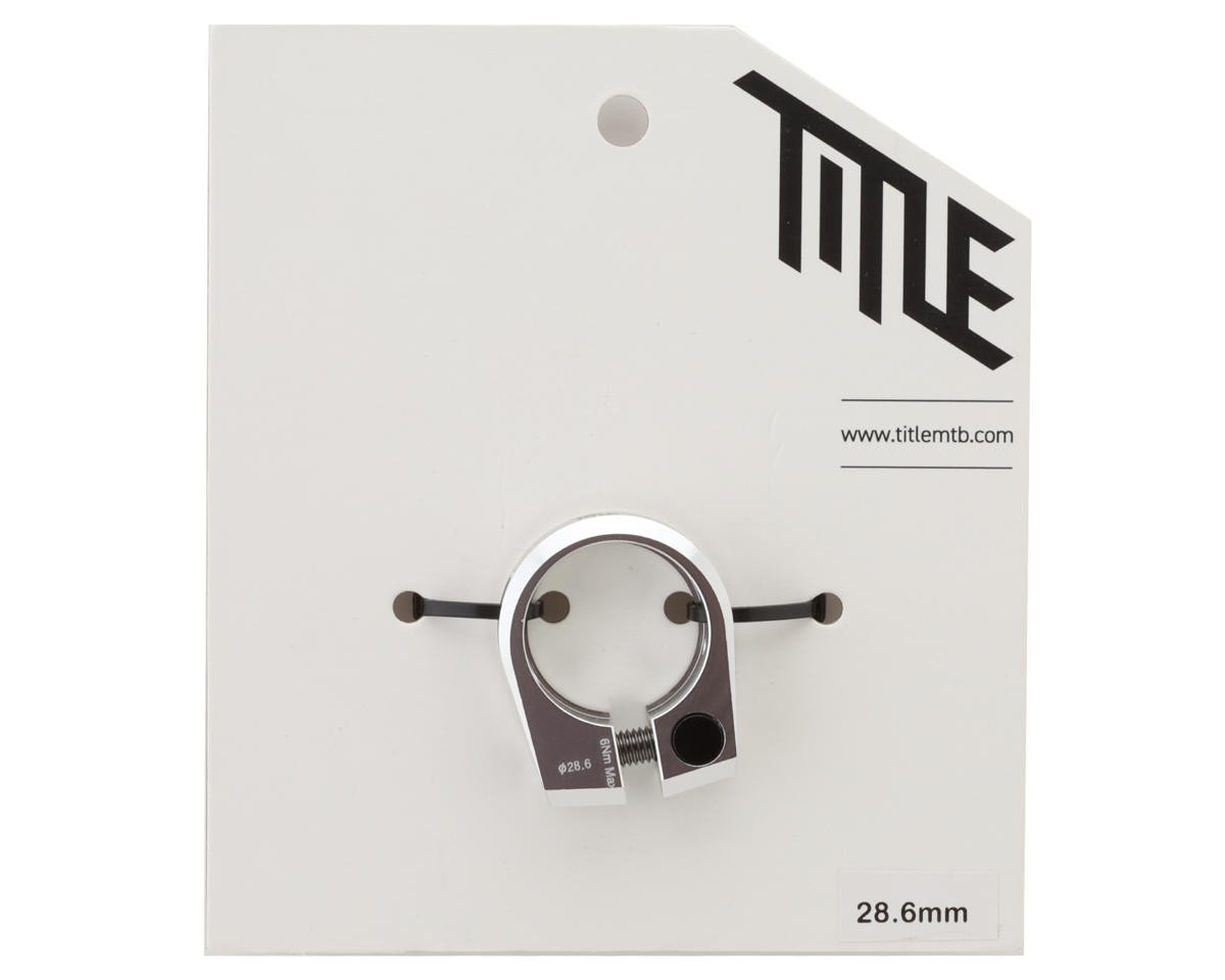Title MTB Seatpost Clamp (Chrome)