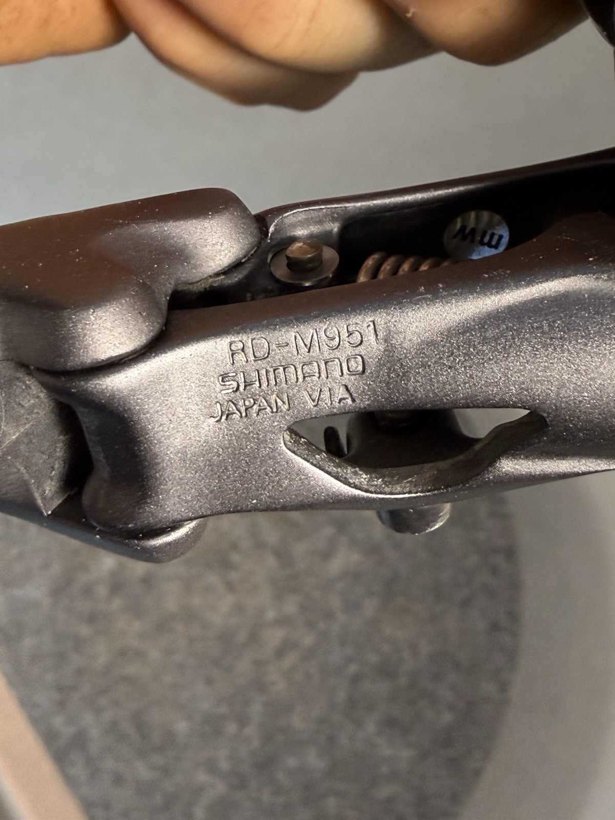 Shimano XTR rapid-rise long cage rear derailleur RD-M951