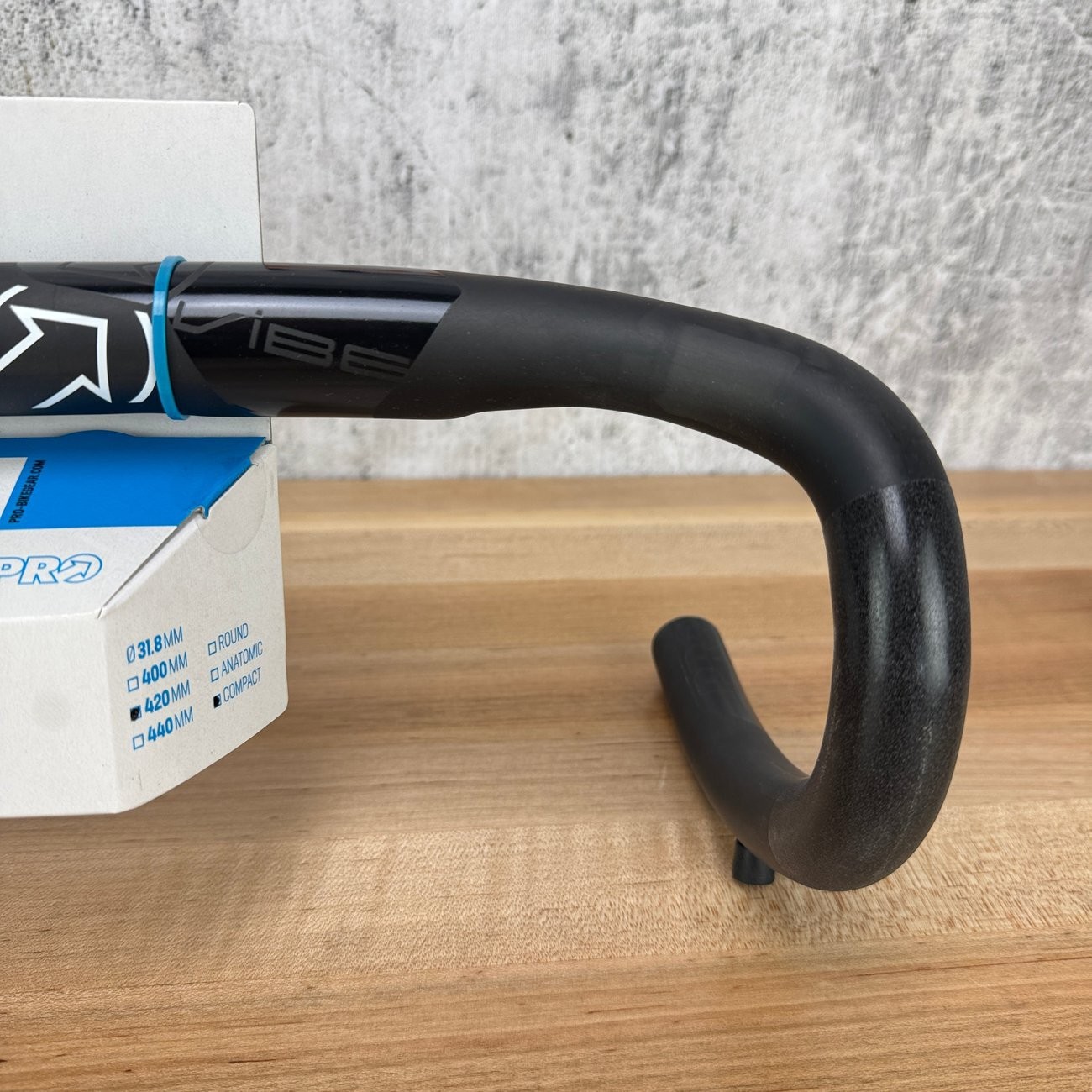 New! PRO Vibe Carbon Compact 42cm 31.8mm Bike Handlebar MSRP $405