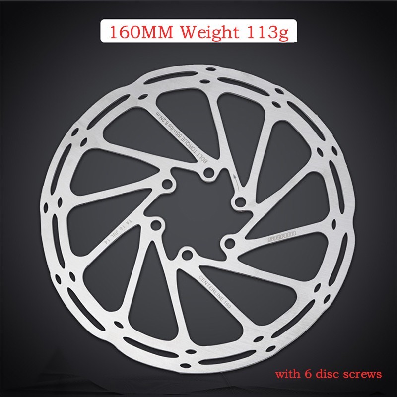 SRAM Centerline 160mm, 180mm, 203mm Brake Rotor bikes