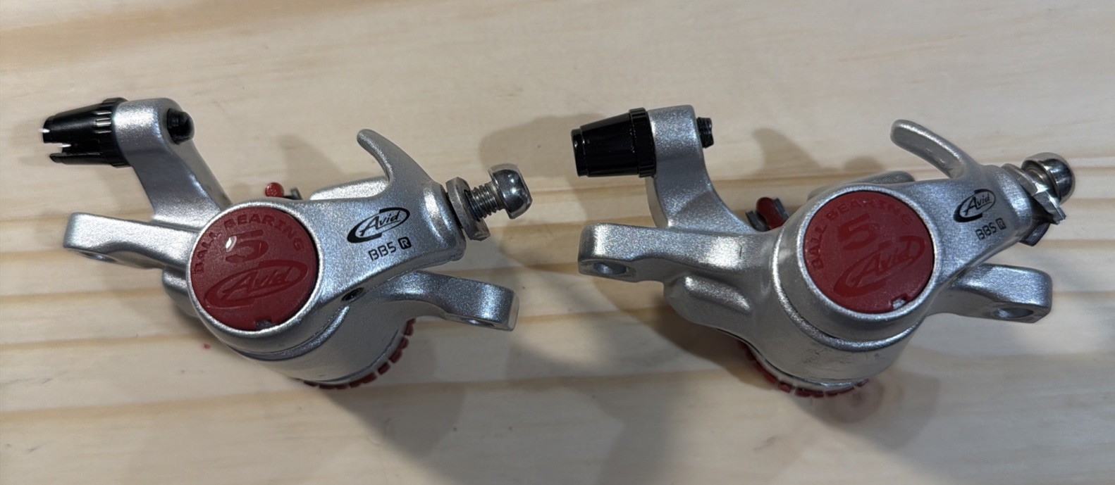 Avid BB5 Road Cable Disc Brakes Front And Rear Set-Used