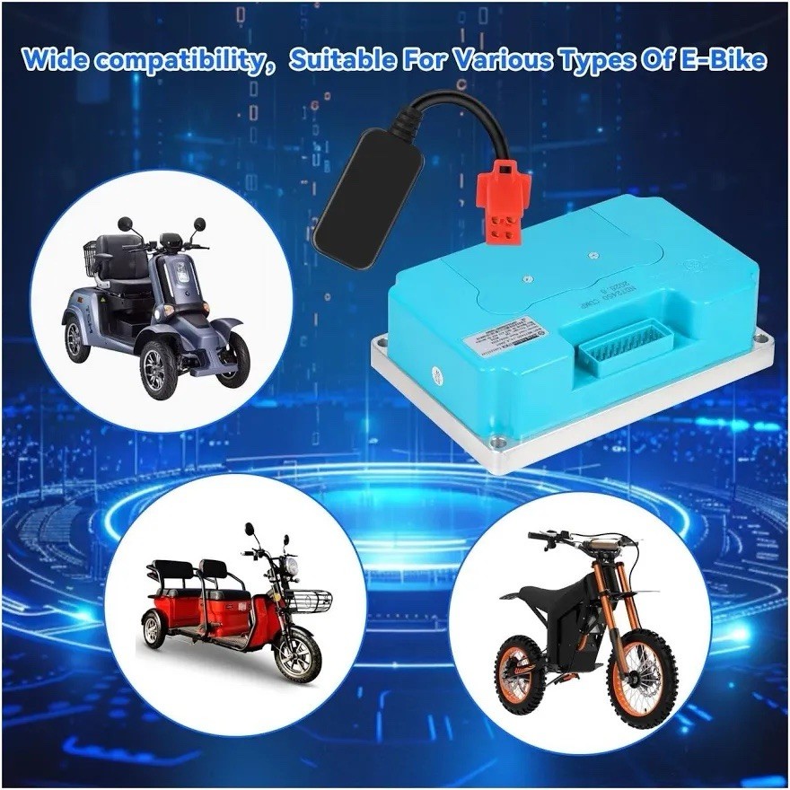 FarDriver ND72450 72V 5000W BLDC Motor Controller w/ Harness & Bluetooth