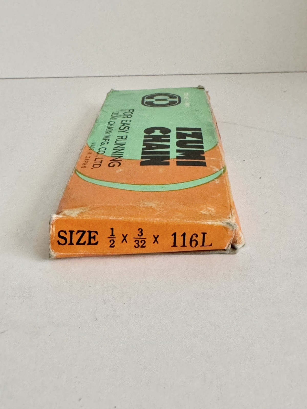 IZUMI 410C STD 3/32″ 5/6/7-Speed Chain 116L for Classic Vintage Bicycle