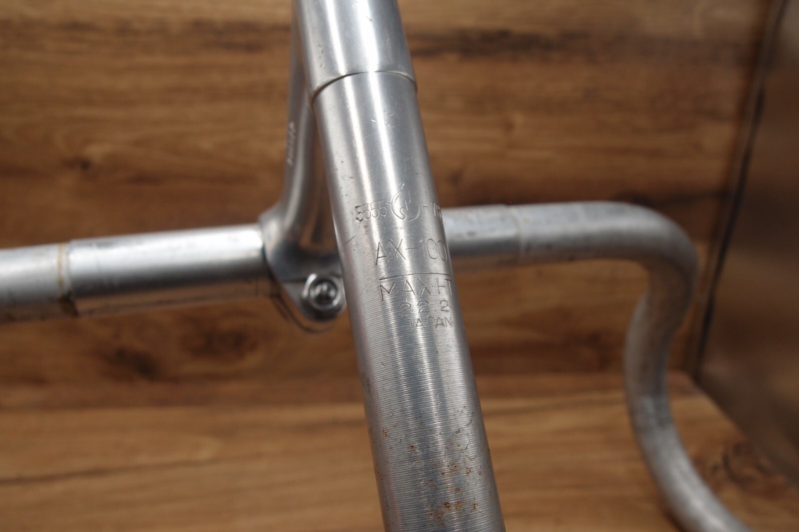 road bike drop bar Sakae Road Champion Japan + quill stem SR Forged AX-100