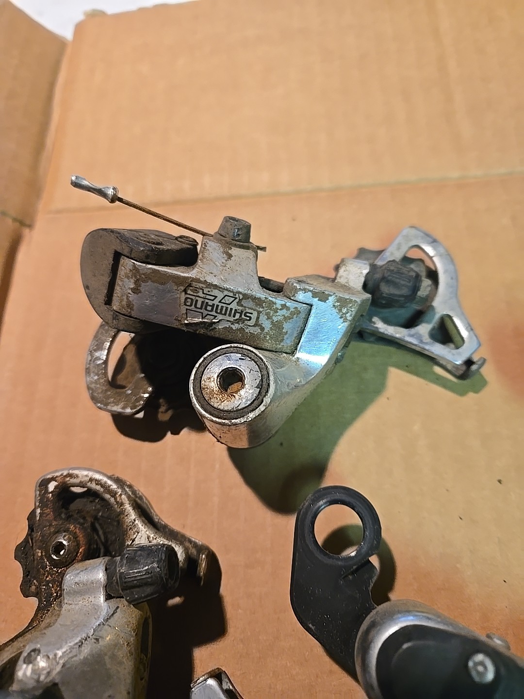 Lot Of 7 Various Rear Derailleurs For Parts Bike Bicycle