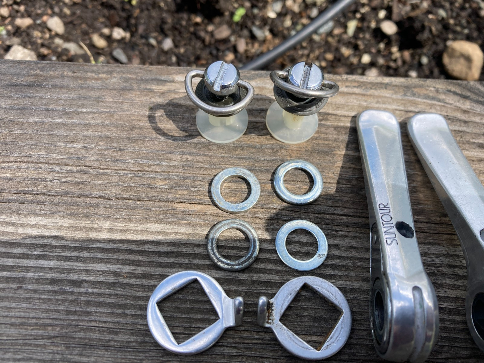 Suntour SL-PL10-B Sprint Braze on Shifter Power Ratchet VGC