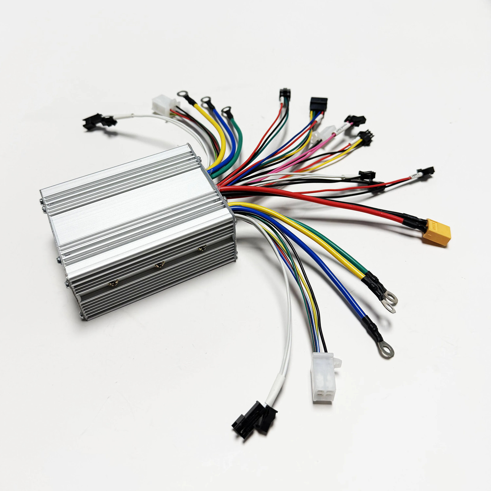 BLDC Controller 36V 48V 52V 60V 64V Sine Wave Dual Drive E-Bike Controller 350W-