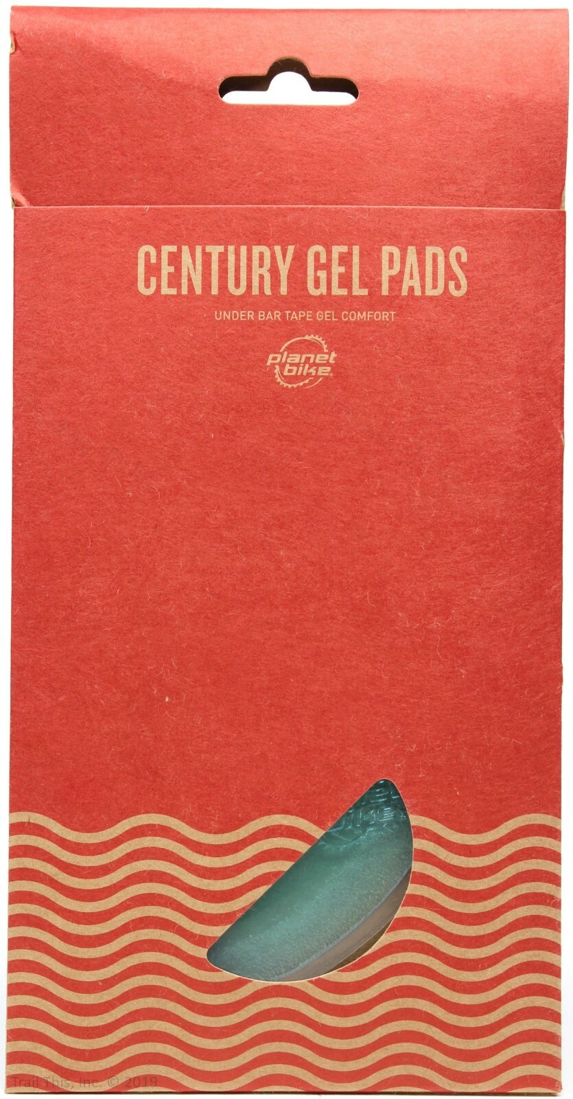 Planet Bike Century Gel Pads for Road Bike Handlebar / Drop Bars 4-Pads for Wrap