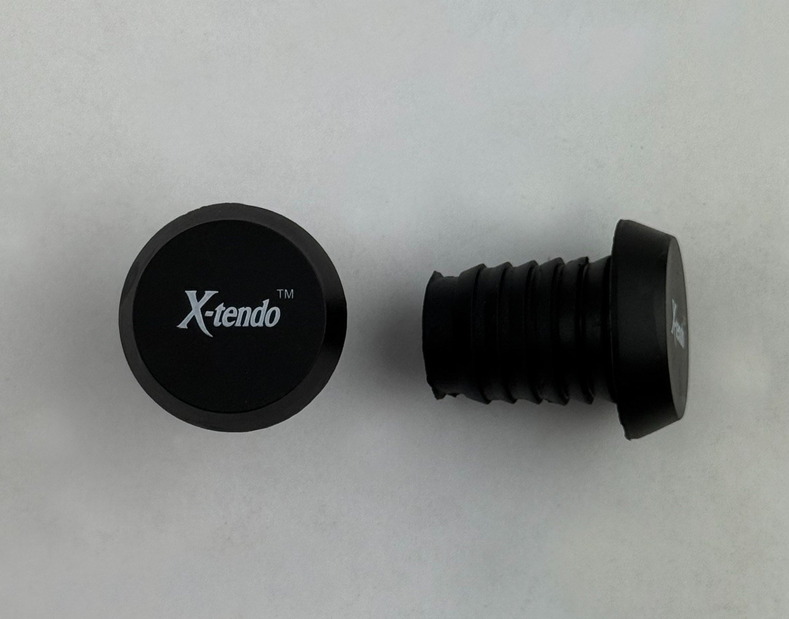 X-Tendo Soft Flangeless Grips BMX MTB Hybrid Bike Scooter Softie No Flange.