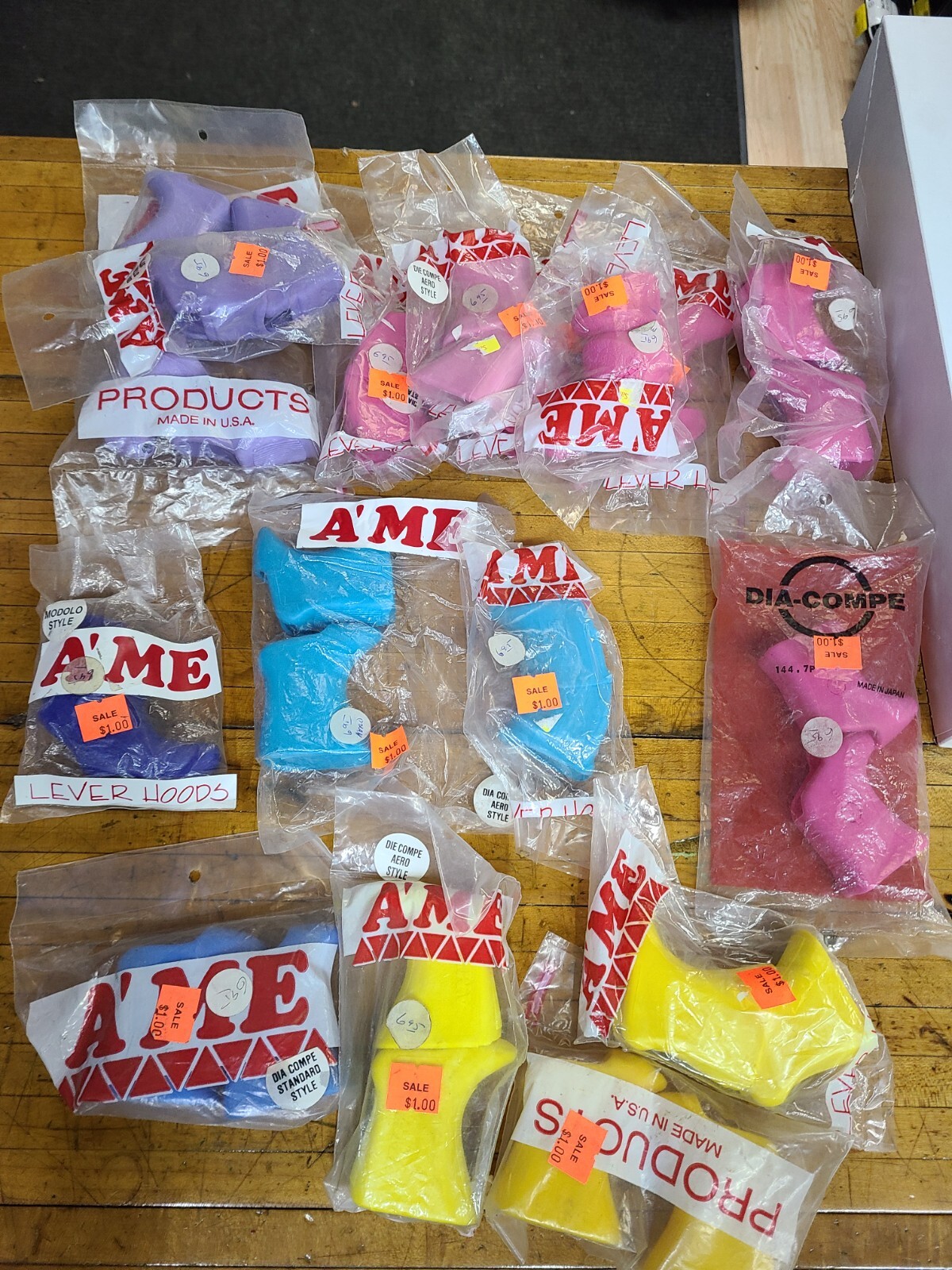 AME and Dia compe Hoods road bike levers cover misc lot free shipping