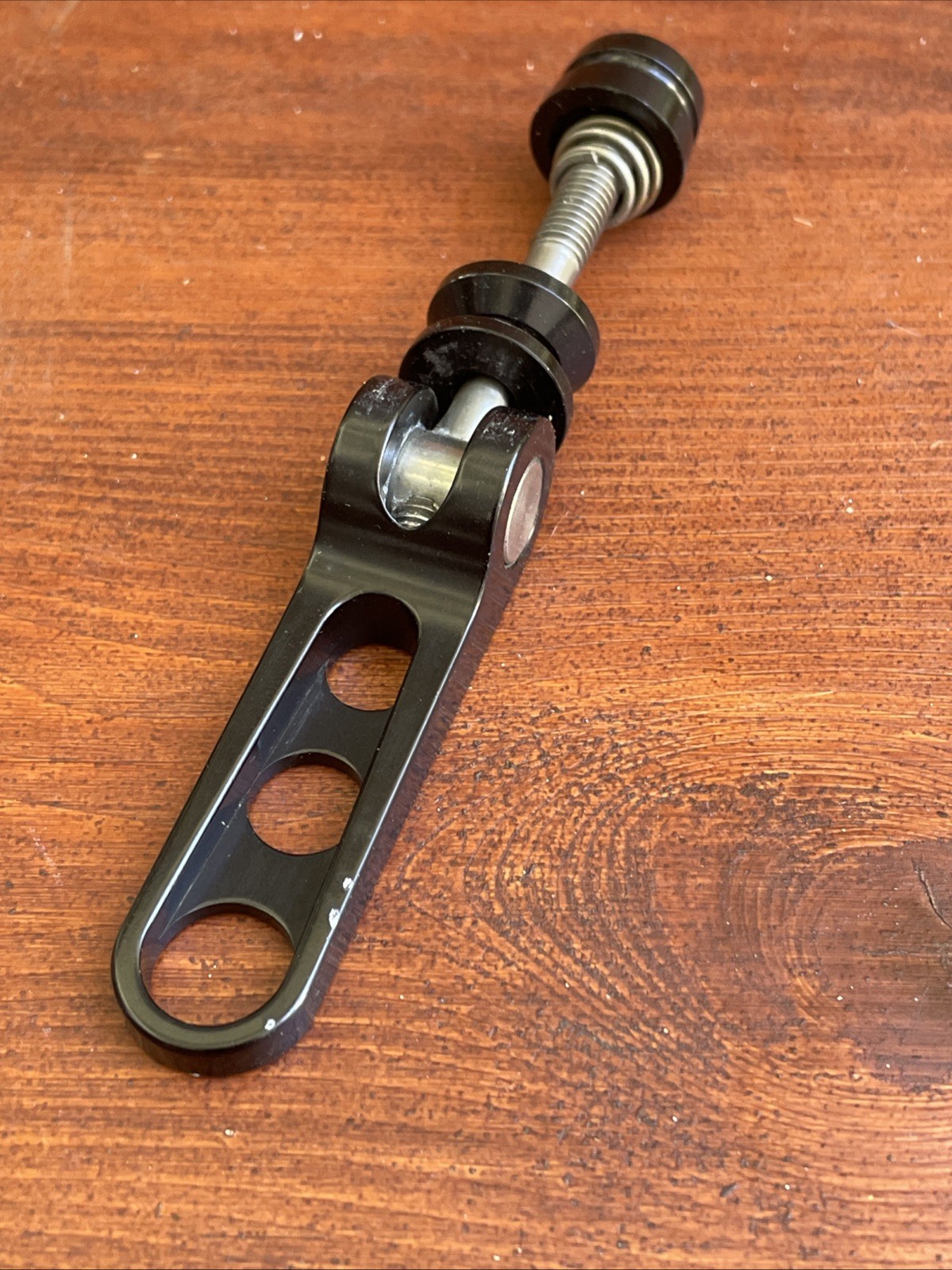Vintage RINGLE Holey Ti Stix Titanium QR Seatpost Binder Bolt GC Black USA