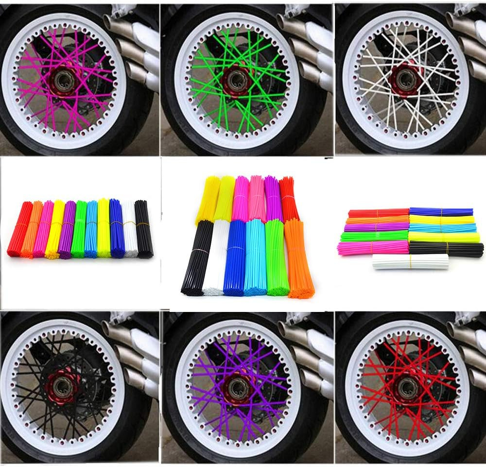 Super Pop Bicycle Spoke Skins Wraps Compatible with Schoolmate Bike Fans
