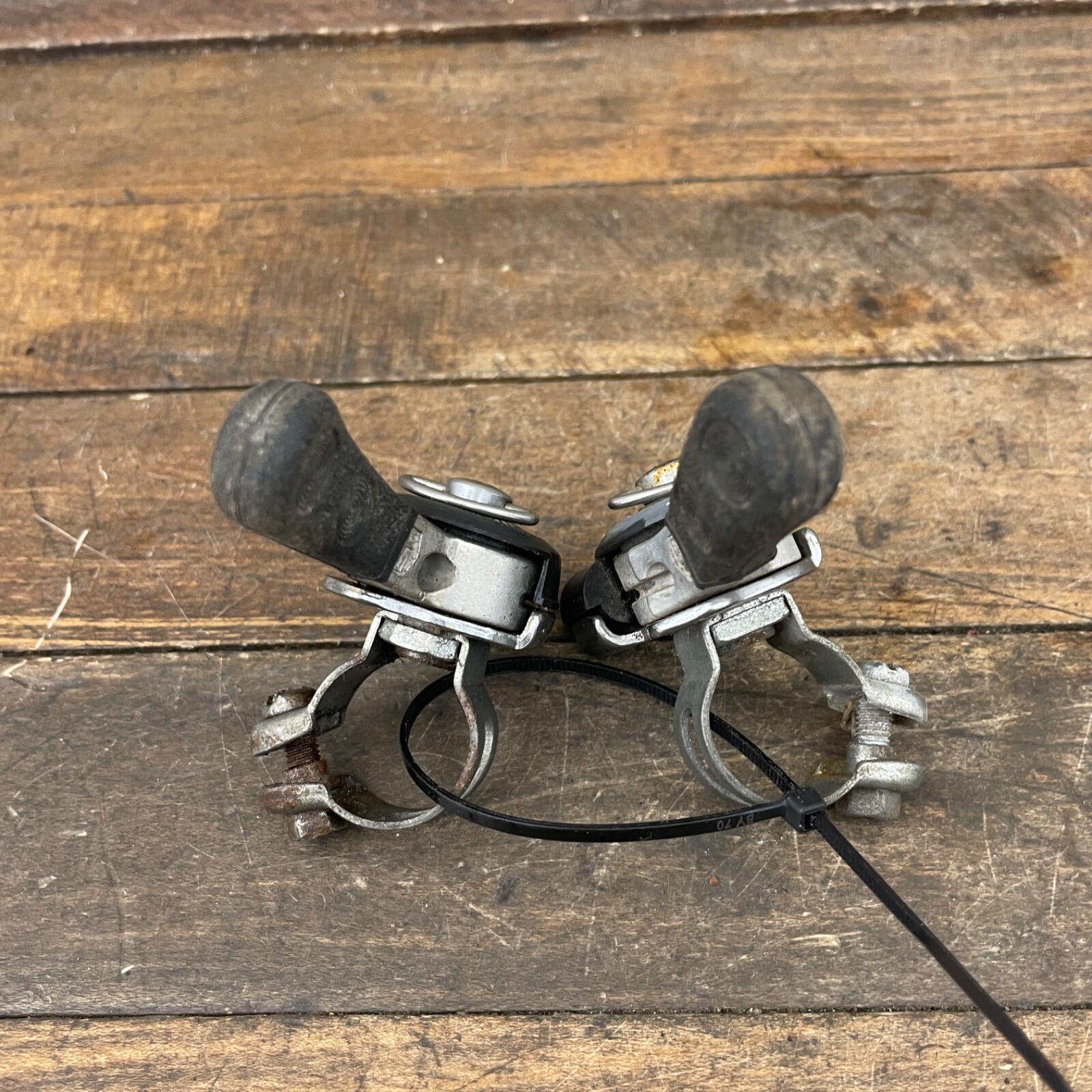 Vintage Shimano EM Thumb Shifters Left Lot 80s MTB Mountain Bike Friction Shift
