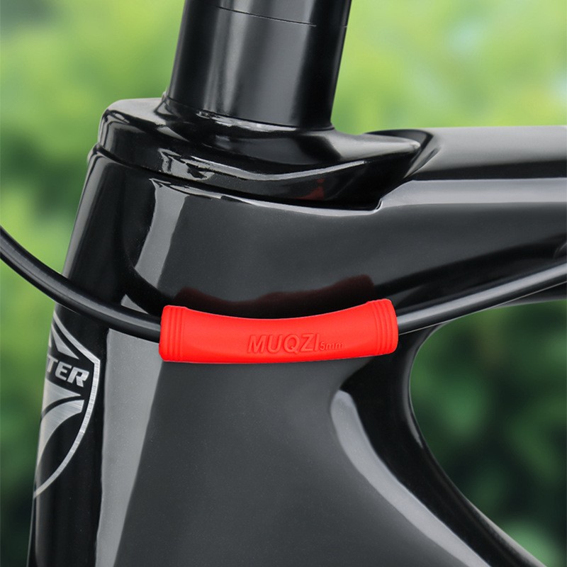 Bicycle MTB Road Bike Brake Gear Shifter Cable Outer Hose Frame Protector 4/5mm