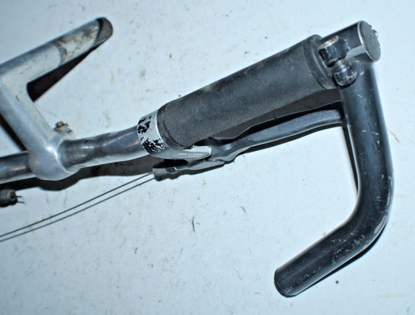 Dia-Compe 180 Brake Lever Groupset 55cm 1″ Riser Handlebar 85mm Quill Stem -17°!