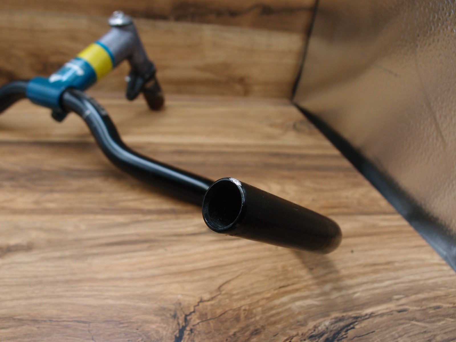 MTB bullbar handlebar Corratec + quill stem Corratec by nL steel 25.4 mm