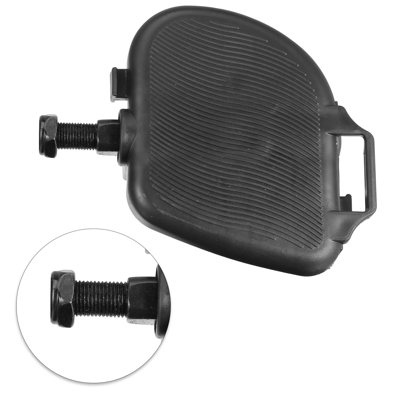 X AUTOHAUX 1 Pair Exercise Bike Pedals with Straps Indoor Cycling Parts Non Slip