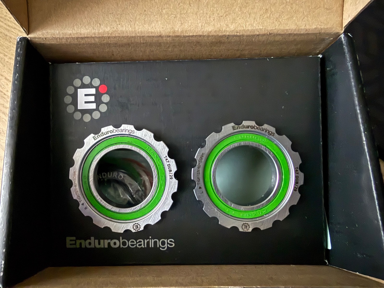 Enduro Maxhit T47 DUB Internal Bottom Bracket – Stainless Steel, Heavy-Duty