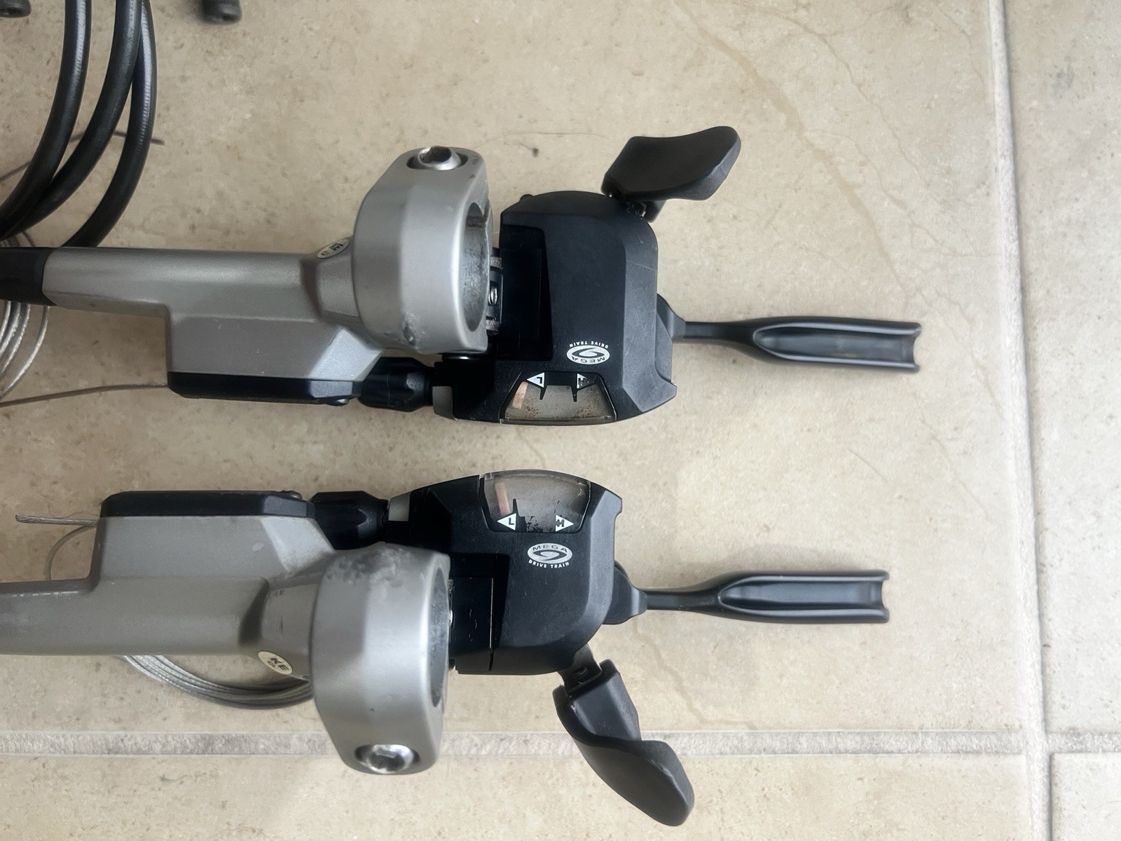Shimano Deore LX ST-M585 Shifter & Disc Brake Set Dual Control 3×9 Speed MTB XC