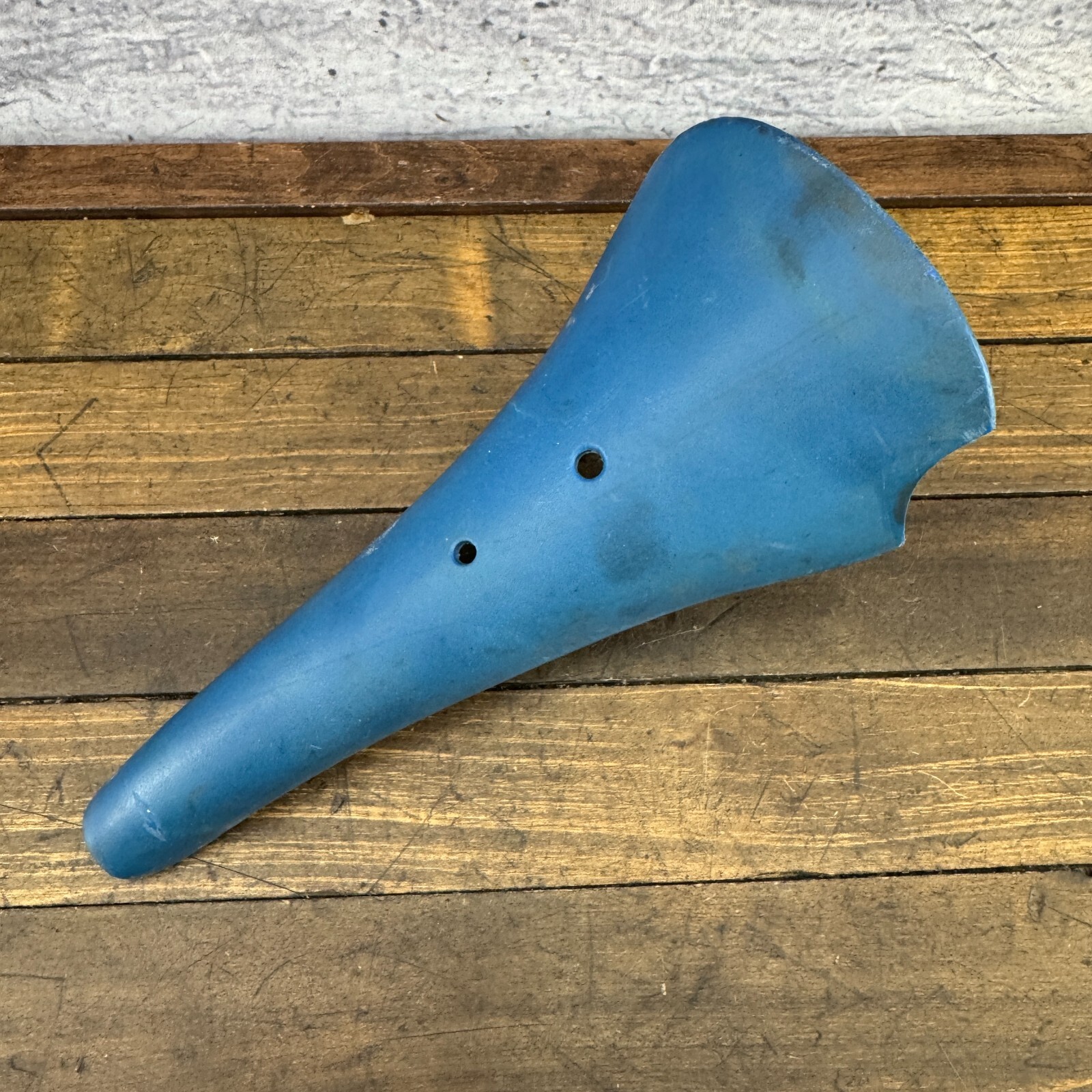 Kashimax Aero BMX Seat NJS Stamp Track Keirin Old School BMX 80s Japan CRACK