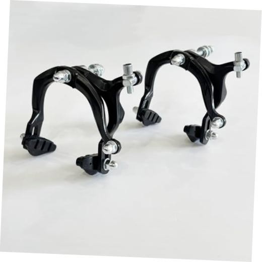 Bike Brake Calipers Set C Brake Caliper Rear & Front Brakes Kit Side Pull Black