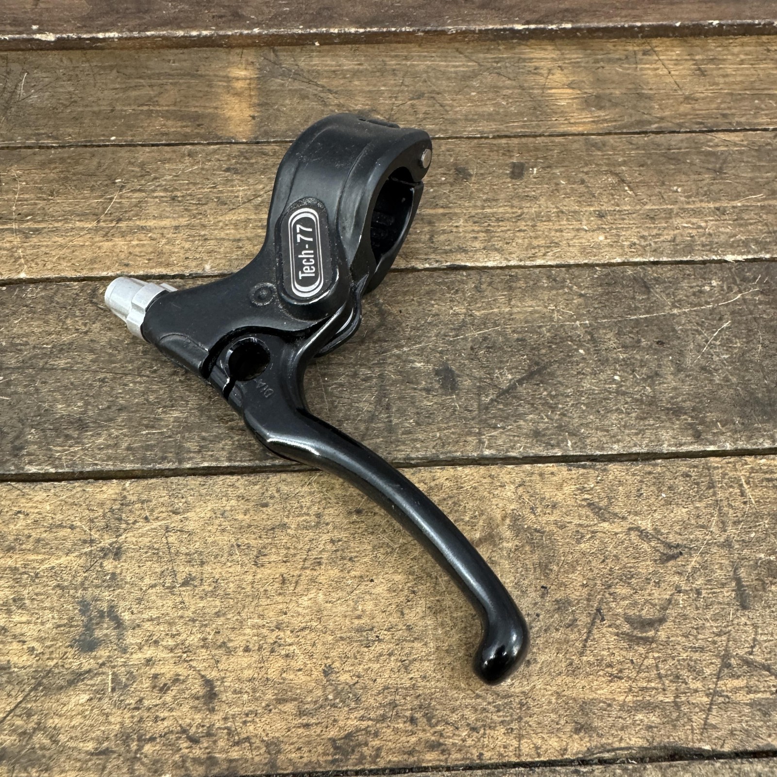 Dia-Compe Tech-77 BMX Brake Lever Left Black 2-Finger 22.2mm Reissue