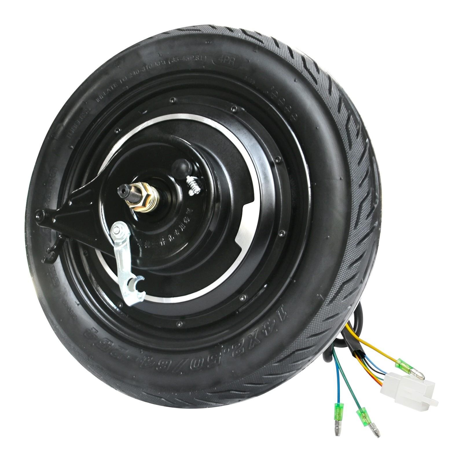 14 Inch Scooter Hub Motor Wheel 36V 500W Electric Brushless E-Bike Motor Wheel