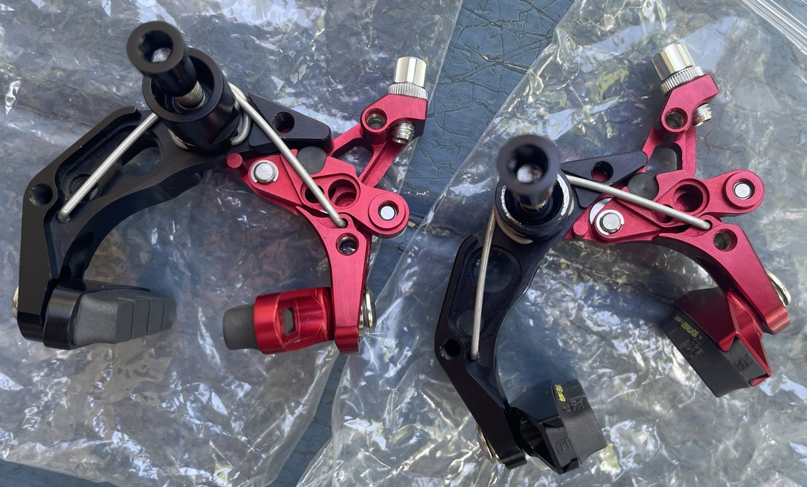 Ciamillo Negative G Zero Gravity Brakes Limited Ed Red & Black Road Bike