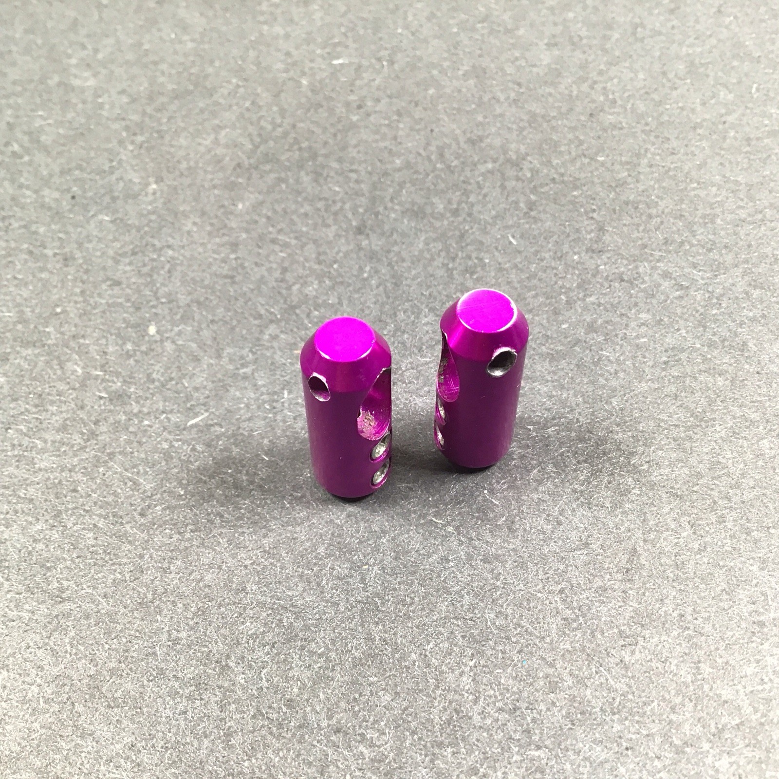Joe’s Cantilever Brake Cable Hanger Set 3DV Purple Vintage MTB Yeti Grafton Rare