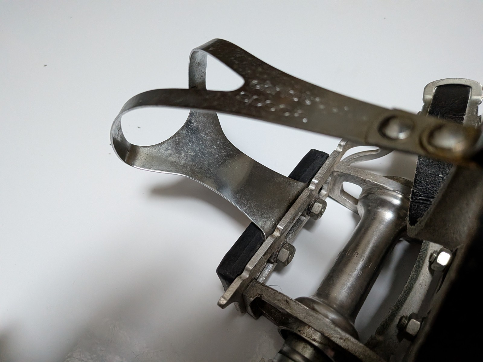 Vintage Bike, Maillard Pedals W/Clips and Straps 1983 Gitane, Made in France