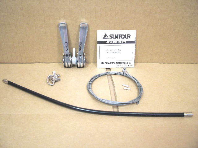 New-Old-Stock Suntour LePree Down Tube Shifters…5/6/7-Speed Friction Capable