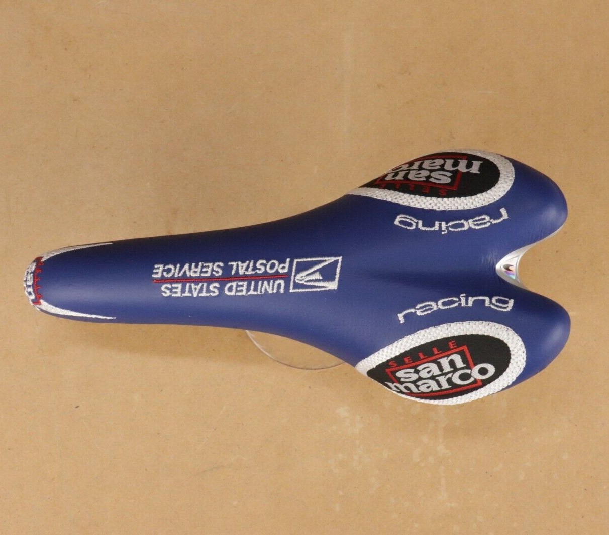 NOS / NIB Selle San Marco USPS Postal Team Saddle Road Racing Titanium Rails
