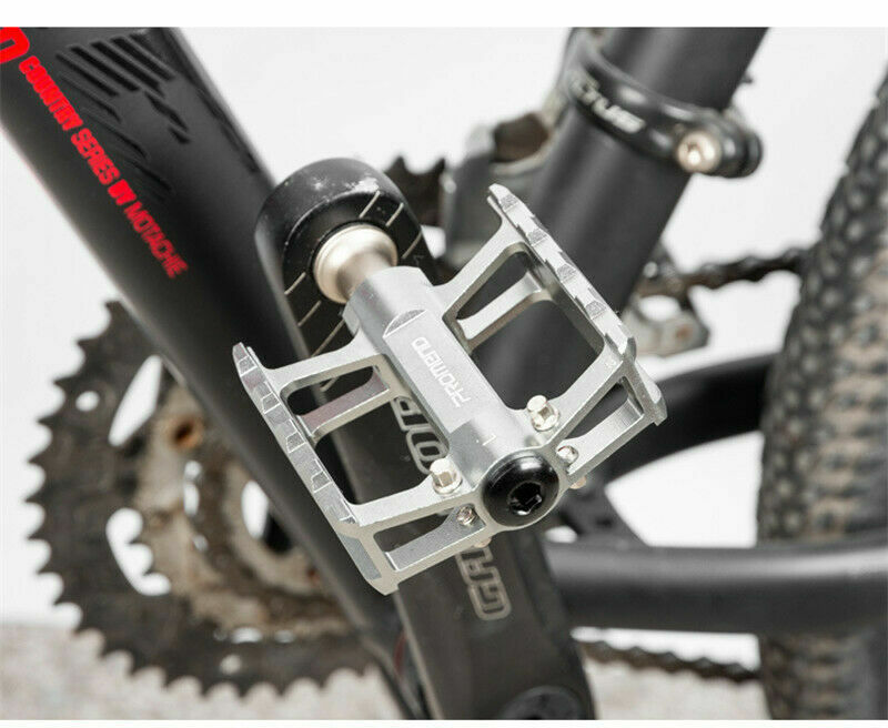 Promend 9/16″ MTB Road Bicycle DU Bearing Pedal Mini Folding Bike Pedals Cycling