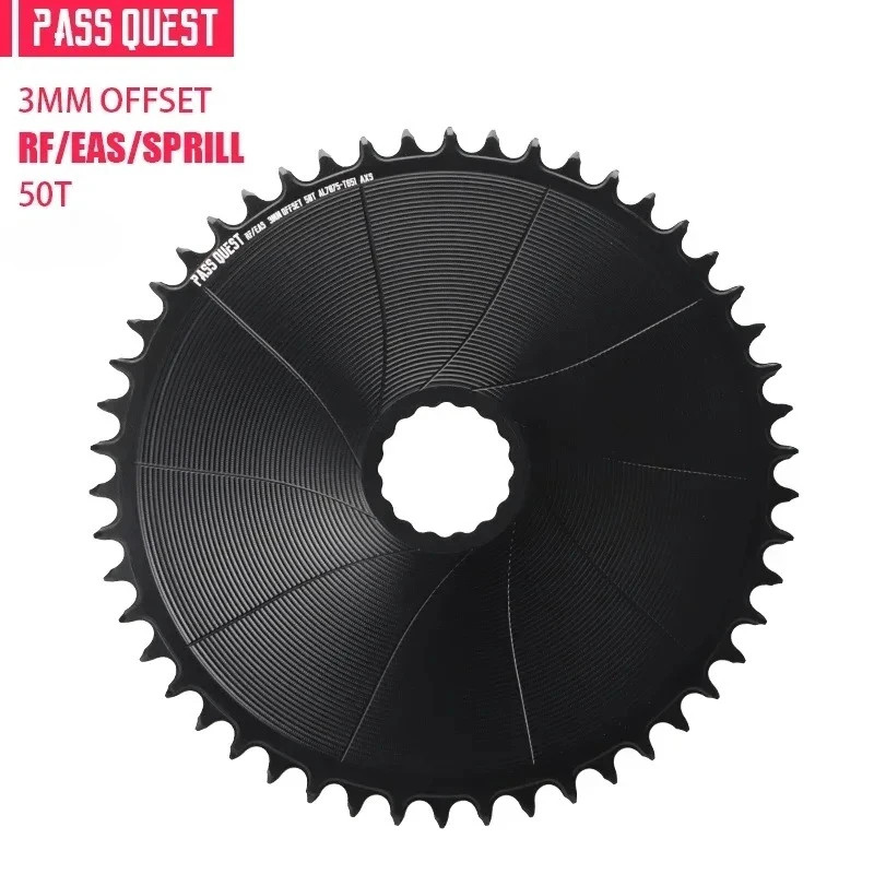 3mm Offset Direct Mounted Bicycle Chainring for Wide Narrow Teeth Chainwheel