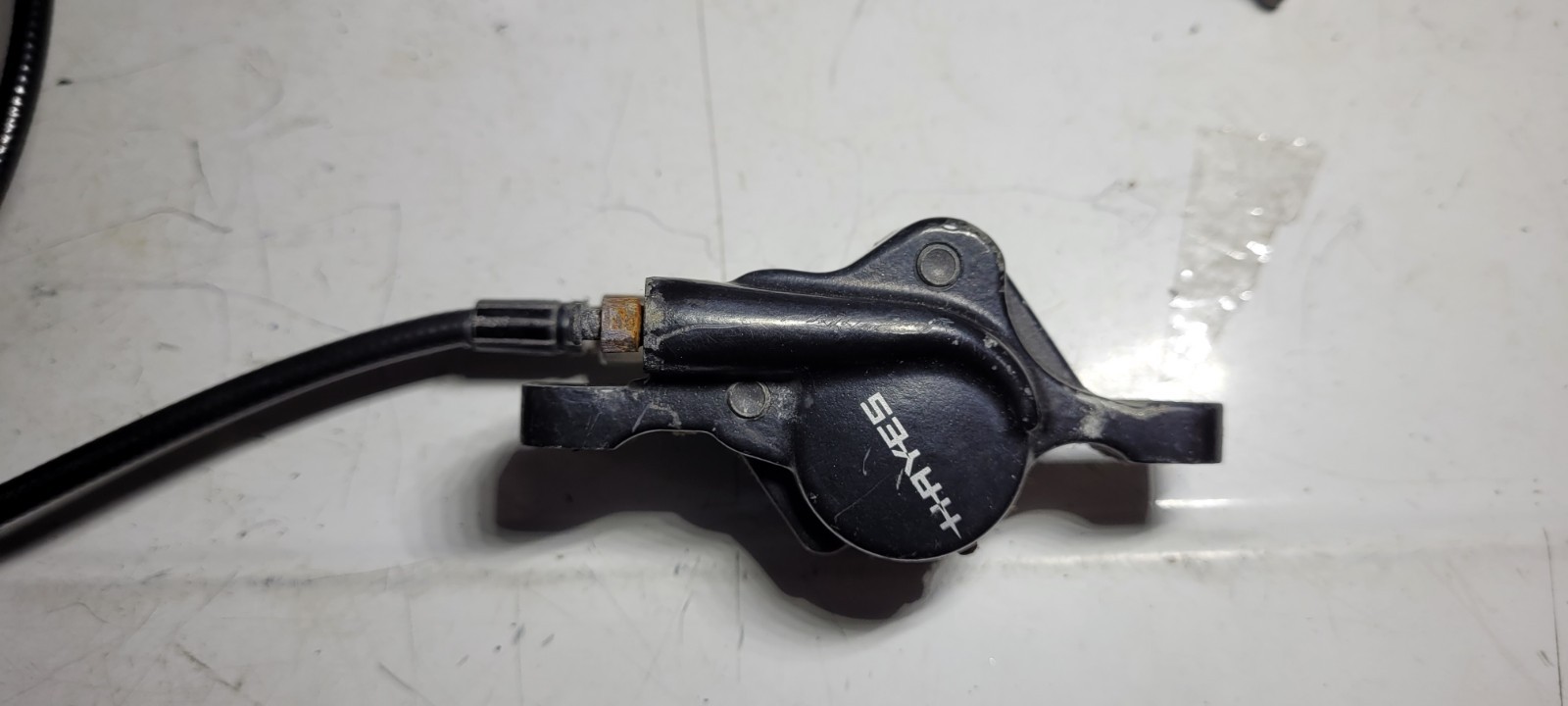 Hayes Nine Hydraulic Disc Brake Set Front & Rear Levers Calipers Hoses FOR PARTS