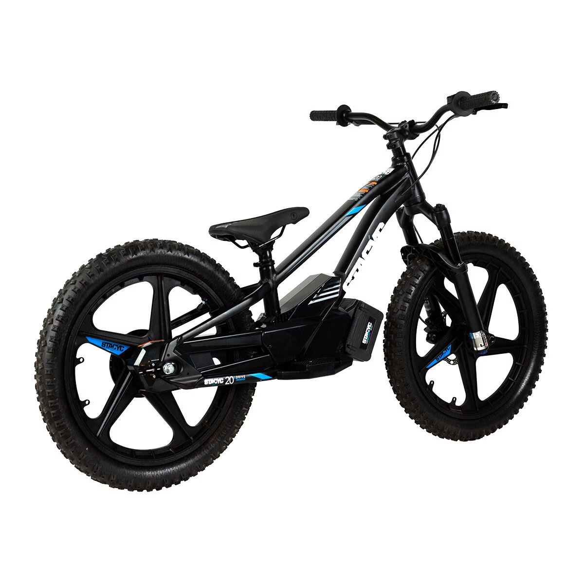 STACYC 20eDrive Stability Cycle With Manitou Fork Black, 20in