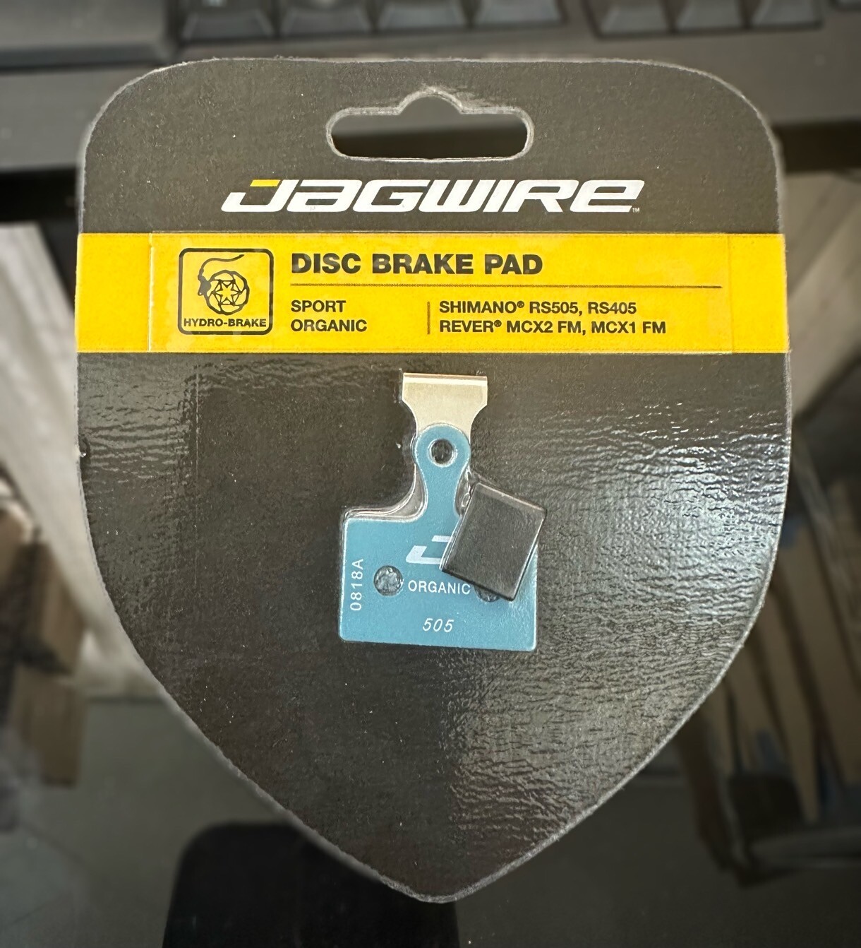 JAGWIRE Disc Brake Pad Sport Organic For SHIMANO RS505/RS405,REVER MCX1/MCX2 FM