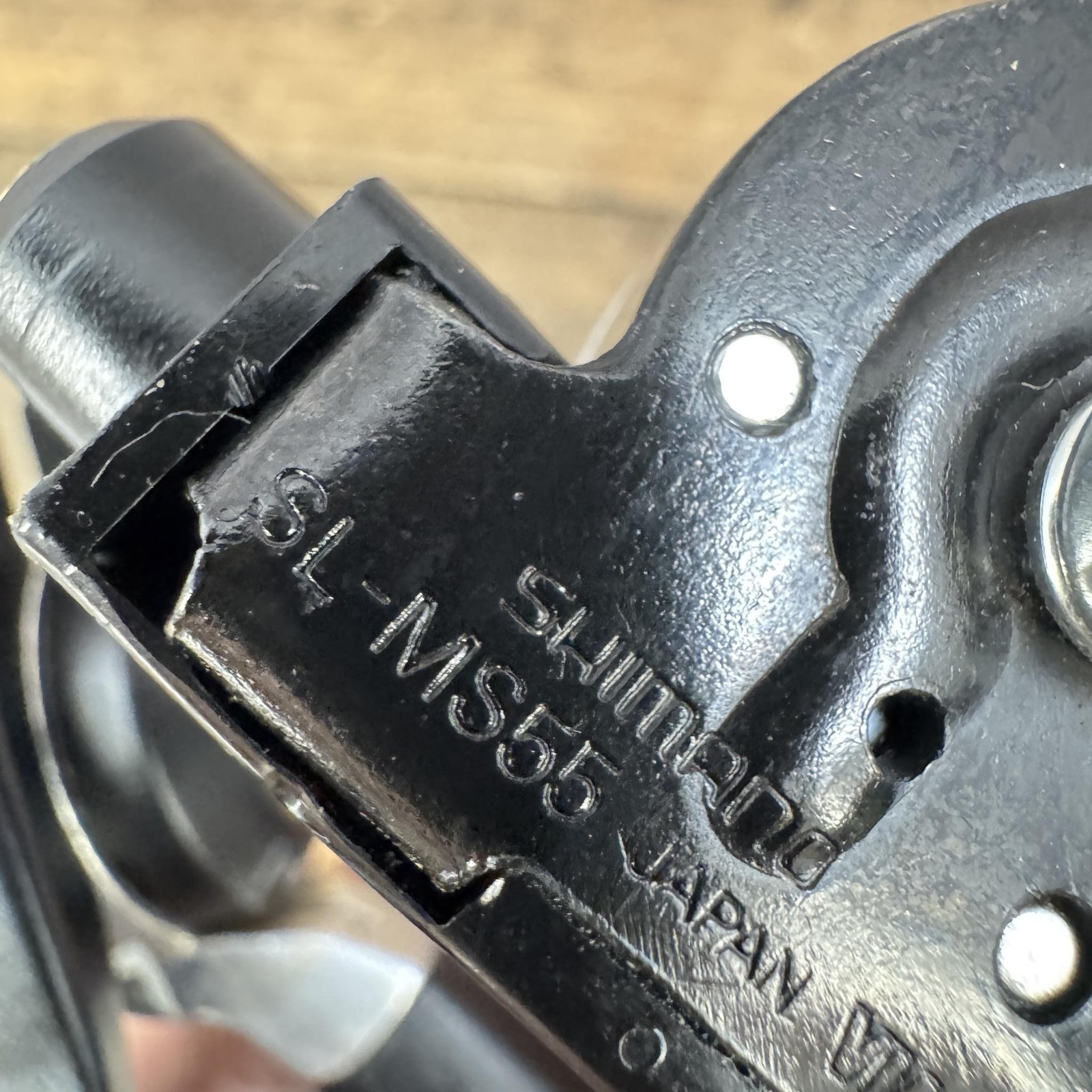 Vintage Shimano SL-MS55 Thumb Shifter Set 6 Speed Light Action SIS MTB Japan